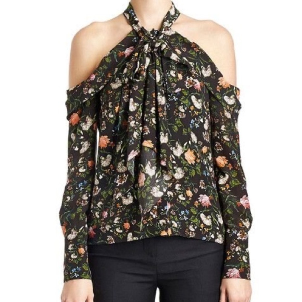 Erdem Aila Cold Shoulder Top - Small/ US6 NWT